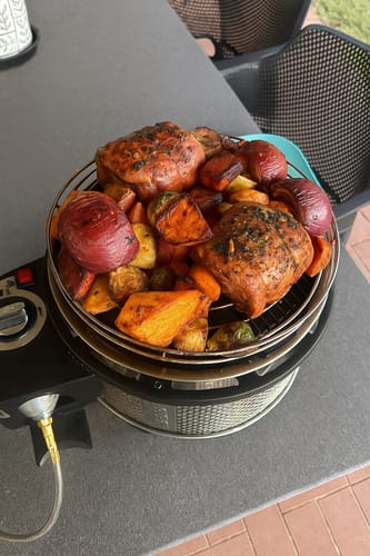 Customer photo review of COBB Grill Gas Bundle