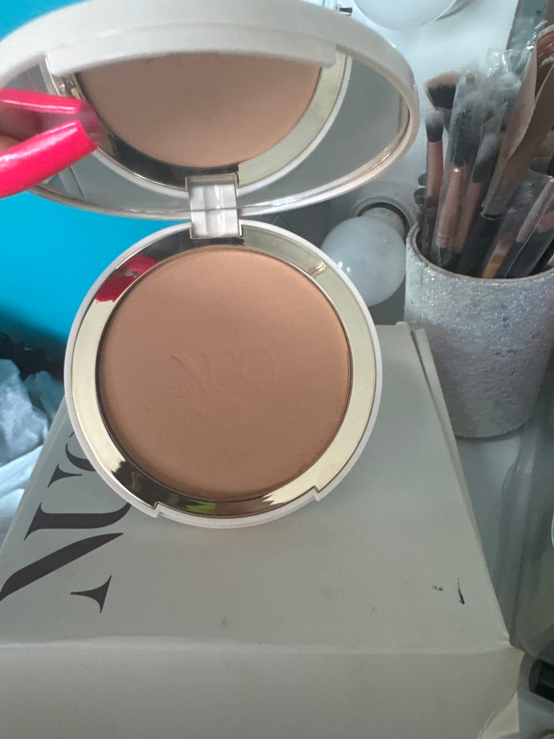 Customer photo review of Bronzer pudra cu textura ultrafina