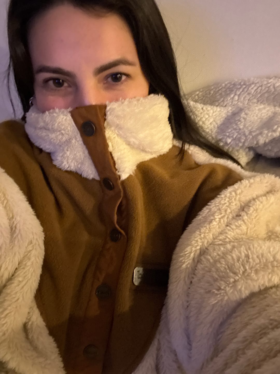 Customer photo review of Chaqueta Indigo Mujer