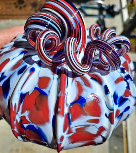 Customer photo review of Firecracker Squat Pumpkin