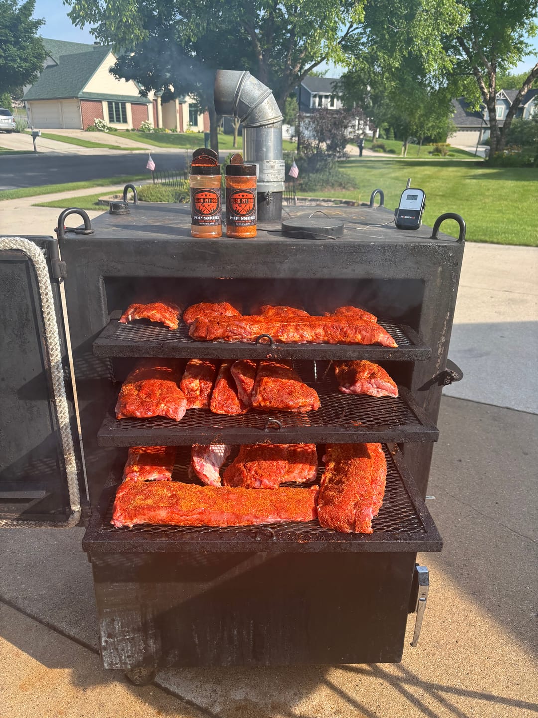 Customer photo review of Pop Smoke Memphis Style Rub – Best Smoked Spice BBQ for Smoking