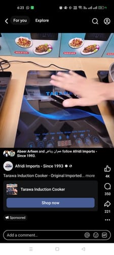 Customer photo review of Tarawa Induction Cooker - Original Imported Lot