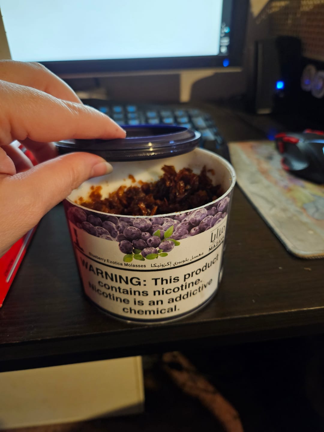 Customer photo review of Mazaya Shisha 250g