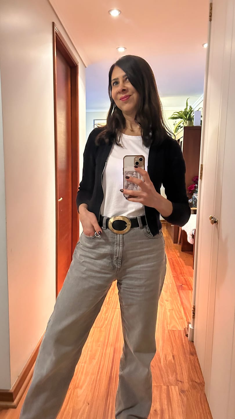 Customer photo review of CINTURÓN CUERO OVION negro