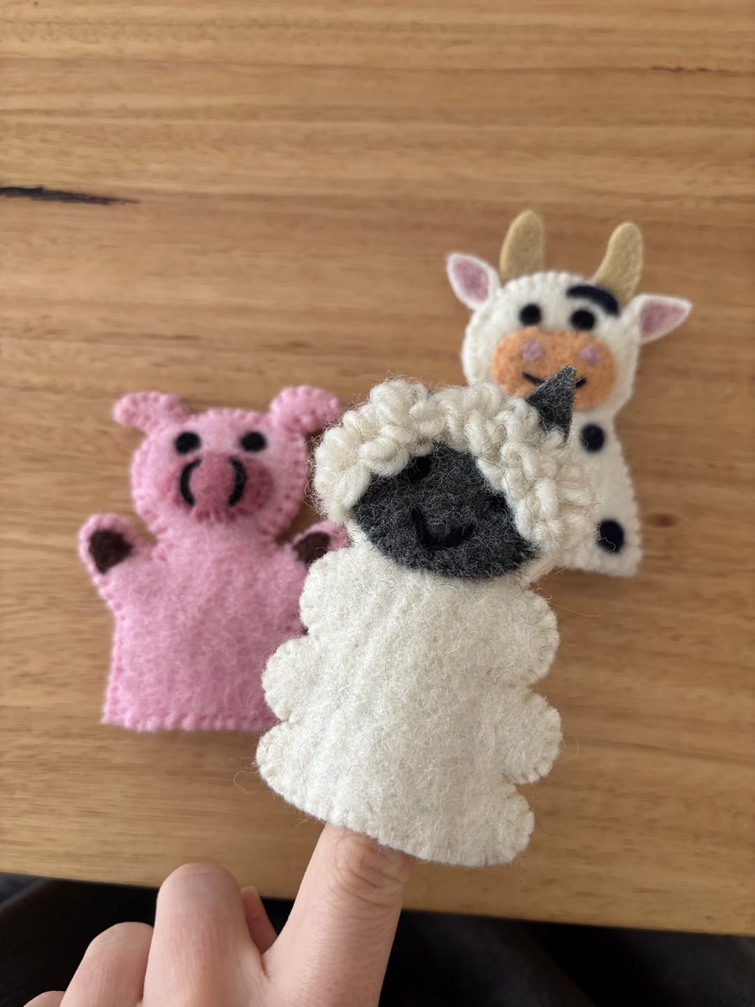 Customer photo review of Finger Puppets - $7 Individual (Pick and Choose)