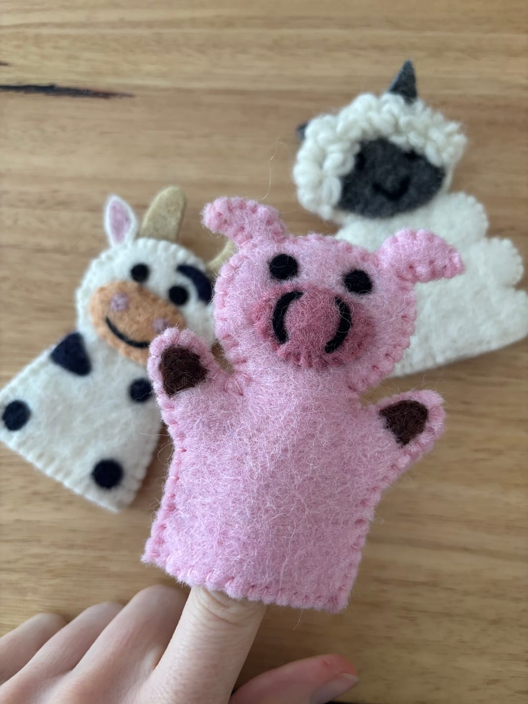 Customer photo review of Finger Puppets - $7 Individual (Pick and Choose)