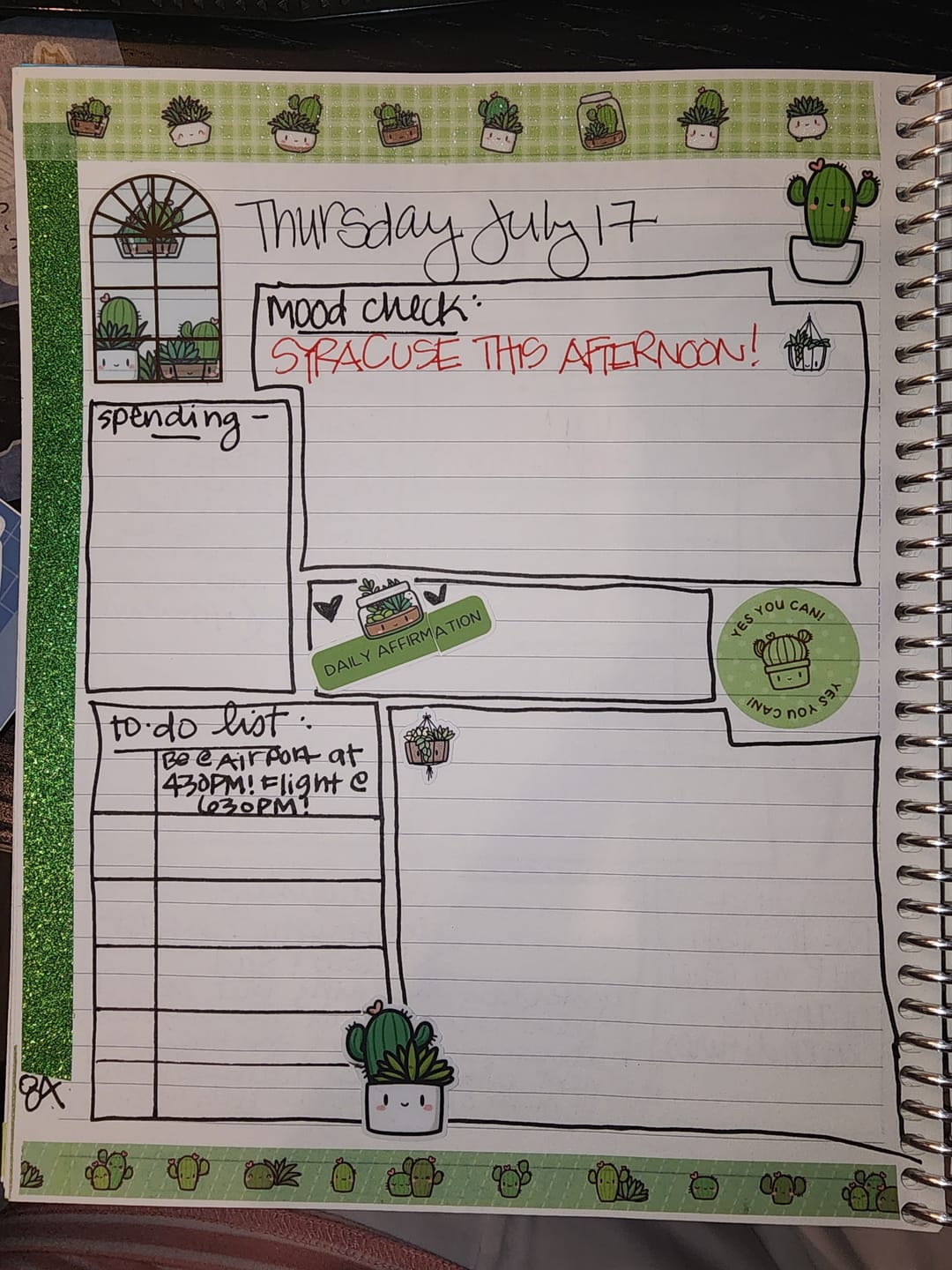 Customer photo review of (Pre-order) Cozy Plants Variety Sticker Pack