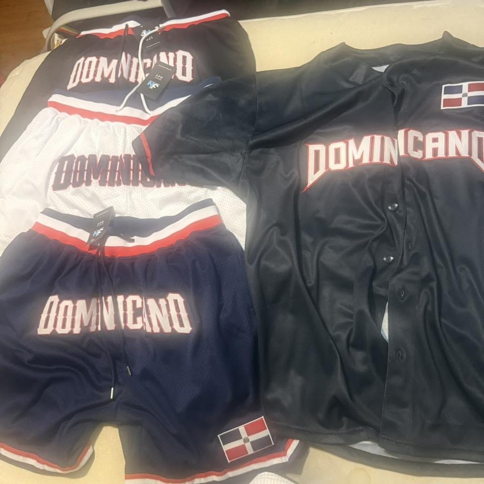 Customer photo review of Dominican Republic Heritage Basketball Shorts