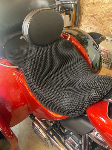 Customer photo review of Wind Rider Seat Cover