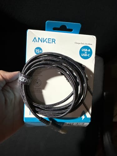 Customer photo review of Anker Powerline Select+ USB C To USB-A 2.0 Cable - 6ft
