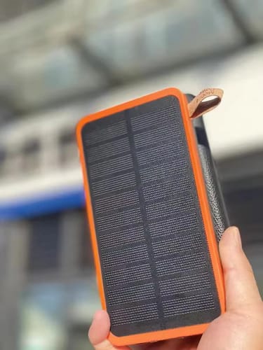 Customer photo review of SolaBank Fold Wireless Charging Powerbank 10000mAh
