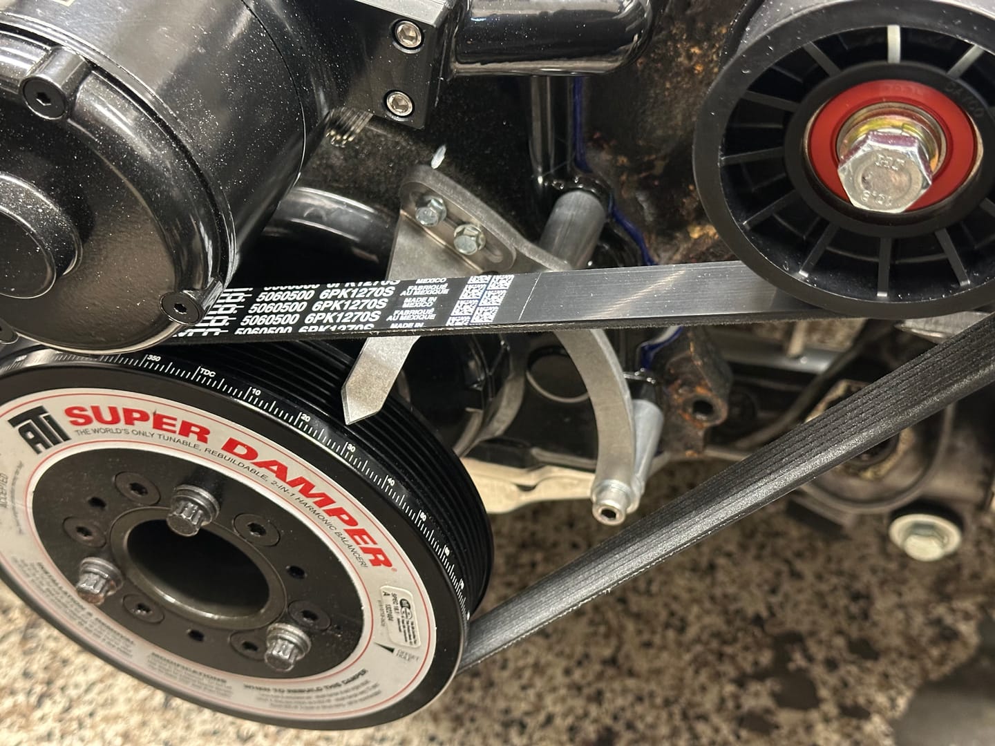 Customer photo review of LS Adjustable Timing Pointer Kit (Truck / 5th Gen Camaro Spacing) 10-11004