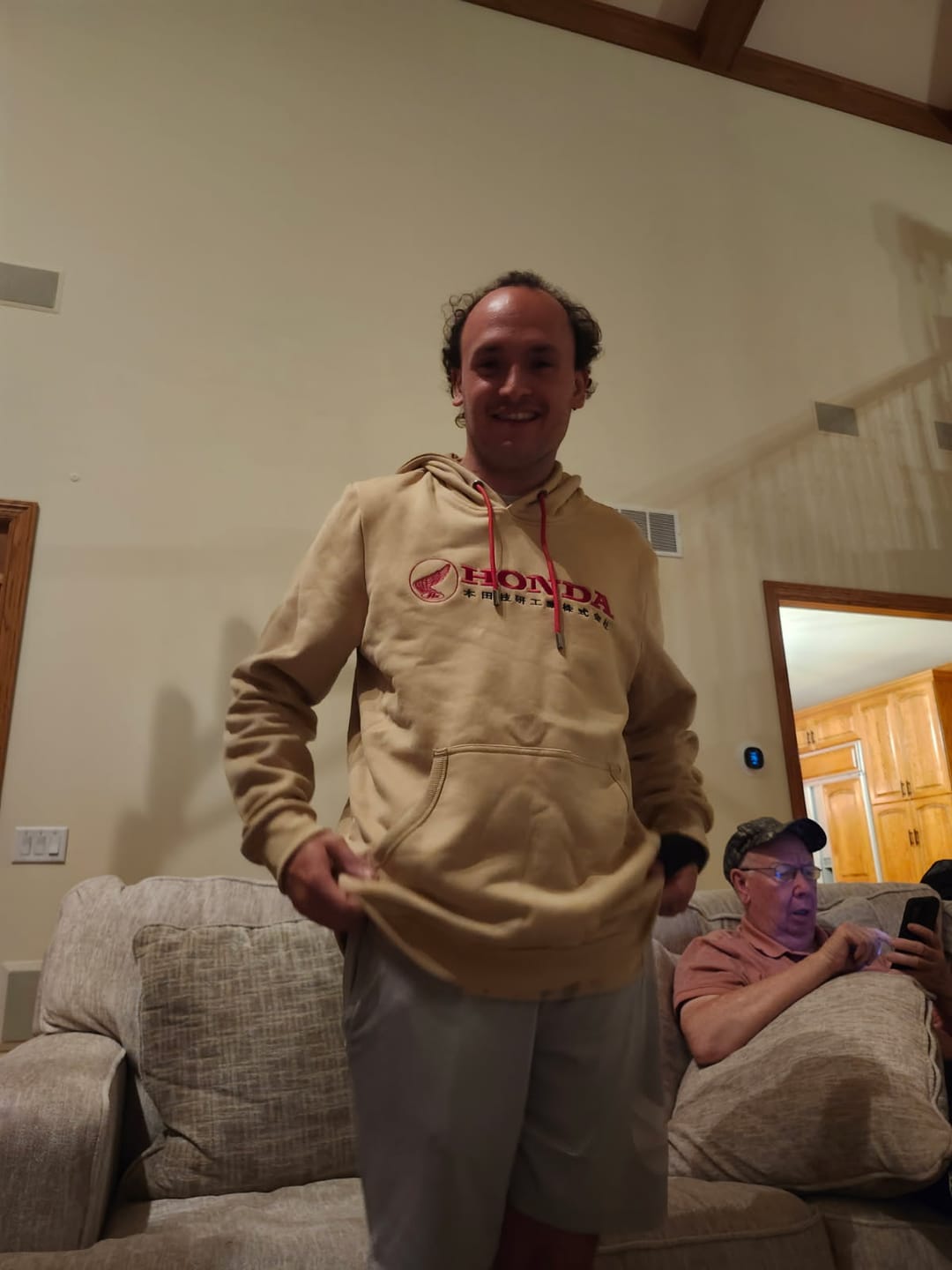 Customer photo review of 1964 Honda Brand Hoodie