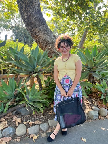 Customer photo review of WAVE SKIRT | QUILT FLORAL