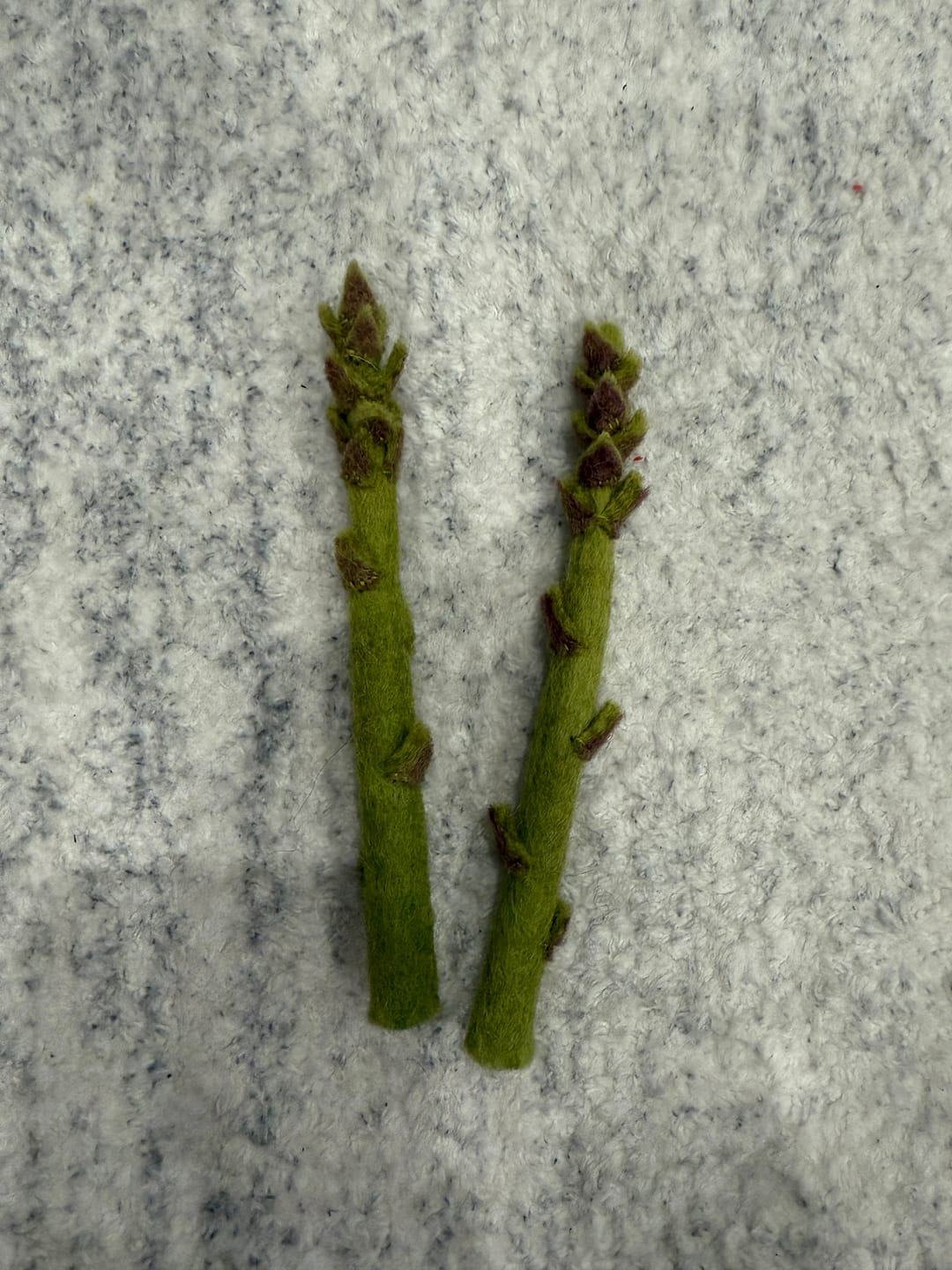 Customer photo review of Felt Vegetables and Fruits - Pick and Choose