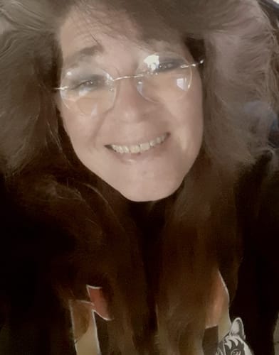 Customer photo review of Round Rimless Blue Light Filter Reading Glasses UVR15026