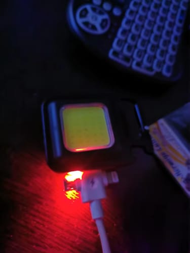 Customer photo review of 800 Lumens Mini LED Floodlight