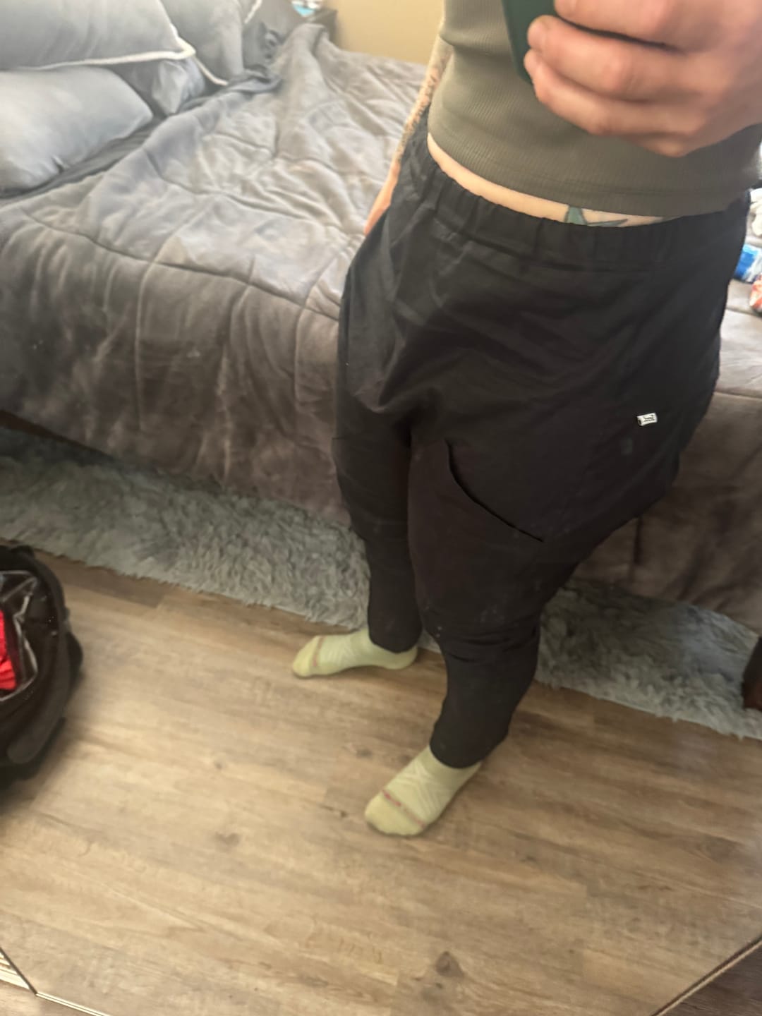 Customer photo review of Seconds Rack Pants