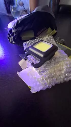 Customer photo review of 800 Lumens Mini LED Floodlight