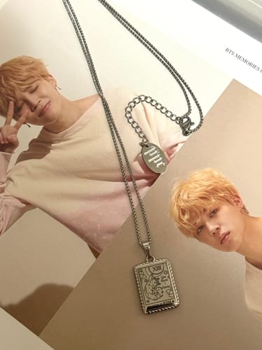 Customer photo review of Serendipity Tarot Necklace