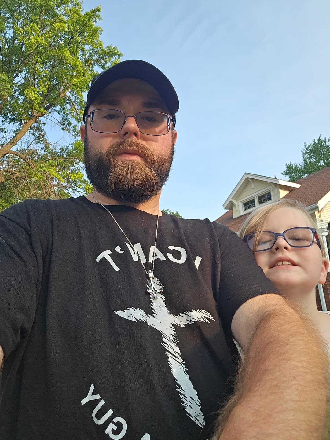 Customer photo review of I Know A Guy T-Shirt