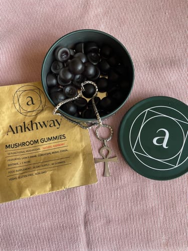 Customer photo review of Mushroom Gummies