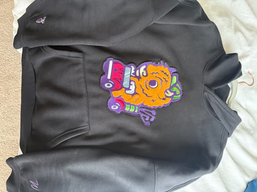 Customer photo review of Bison DeCartbro Everyday Hoodie - Waggle x Drekker Collection