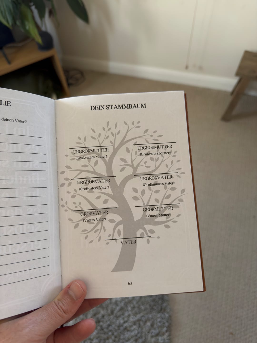 Customer photo review of Vater-Erinnerungen Geführtes Tagebuch