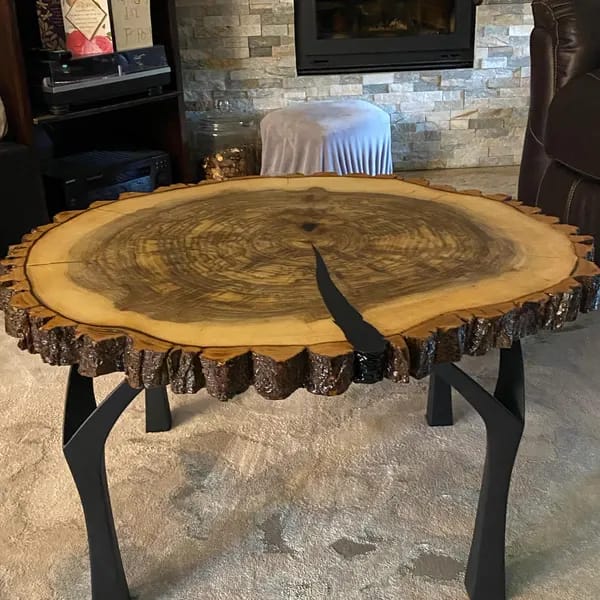 Customer photo review of Bench Legs 118 Faras 16H Modern Steel Furniture