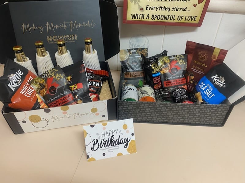 Customer photo review of Best Beer Birthday Hamper For Him