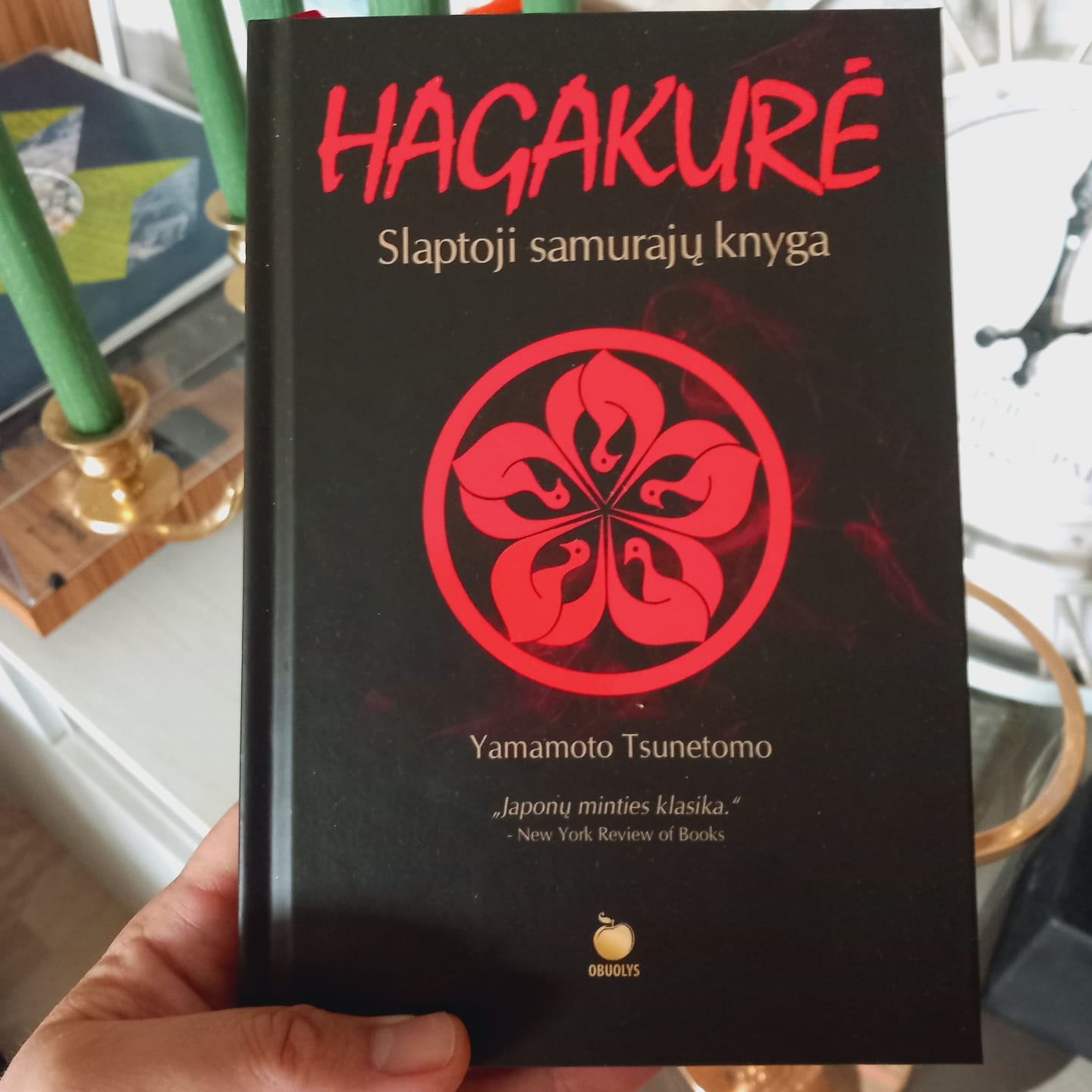 Customer photo review of Hagakurė: slaptoji samurajų knyga visiems, kurie siekia perprasti ir išsiugdyti tikro kovotojo dvasią