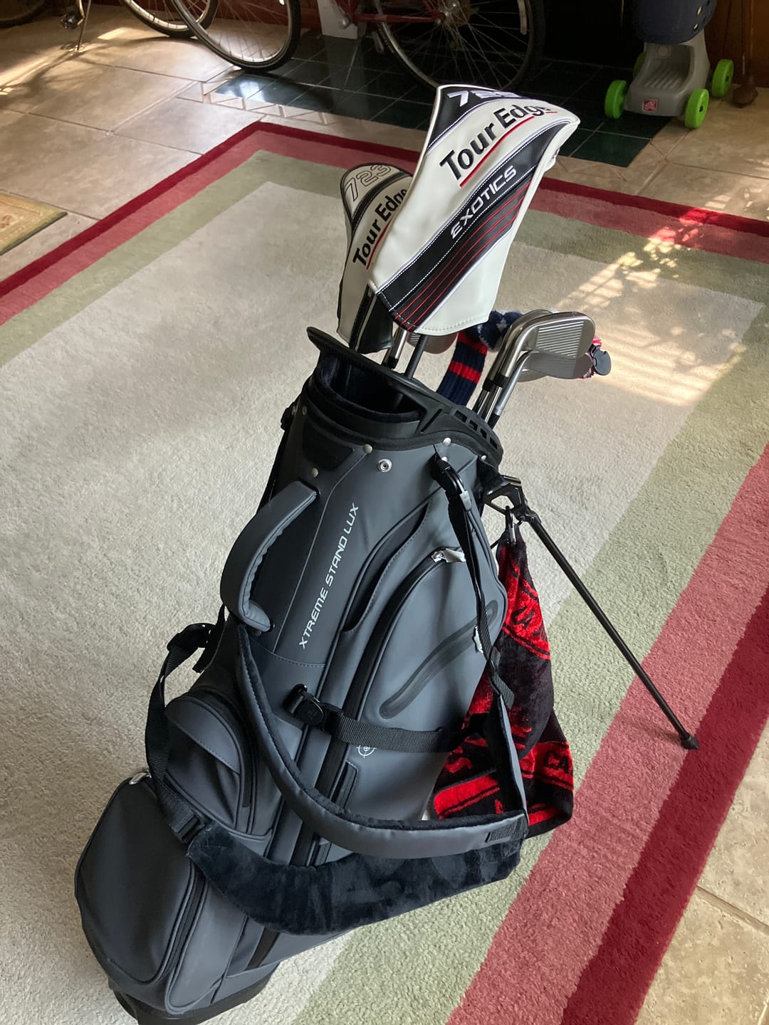 Customer photo review of Xtreme Lux Stand Bag
