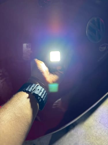 Customer photo review of 800 Lumens Mini LED Floodlight