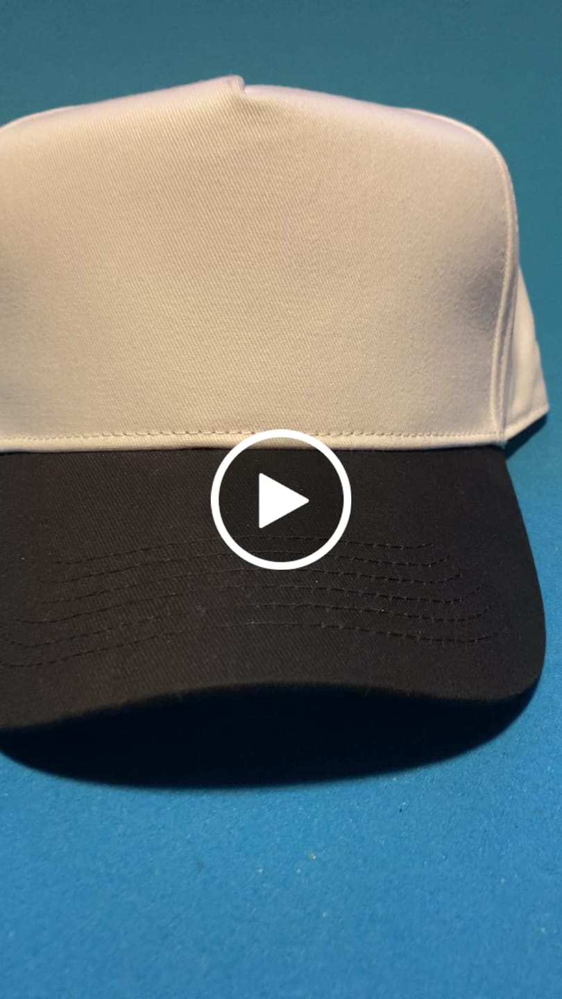 Customer video review of K-Frame 5 Panel Baseball Hat