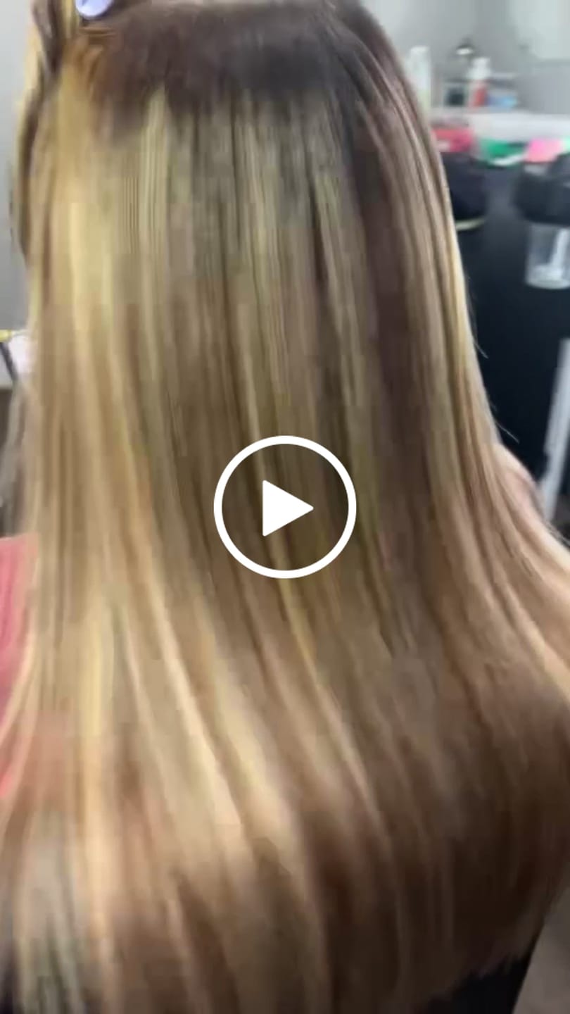 Customer video review of Sew In Hair Weft Bundles 100% Remy Human Hair Balayage (#3/8/22)