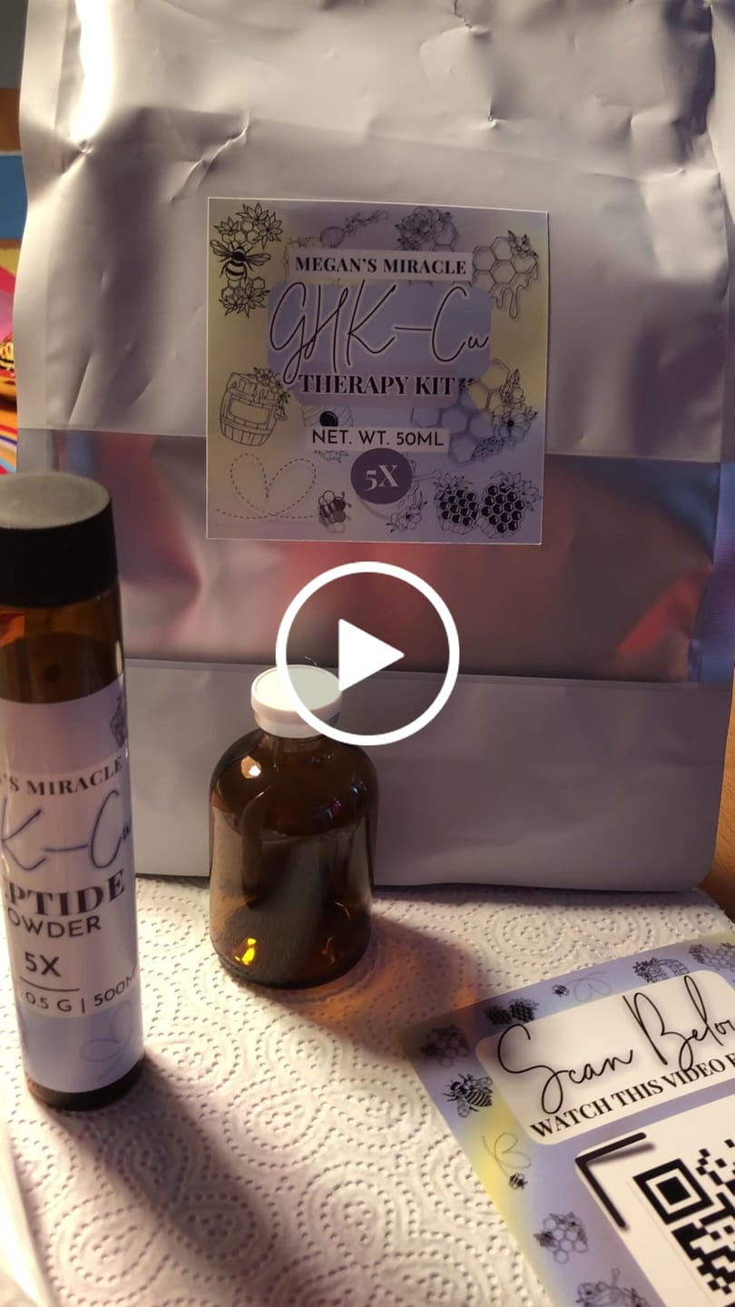 Customer video review of Copper Peptide GHK-CU Therapy Kit