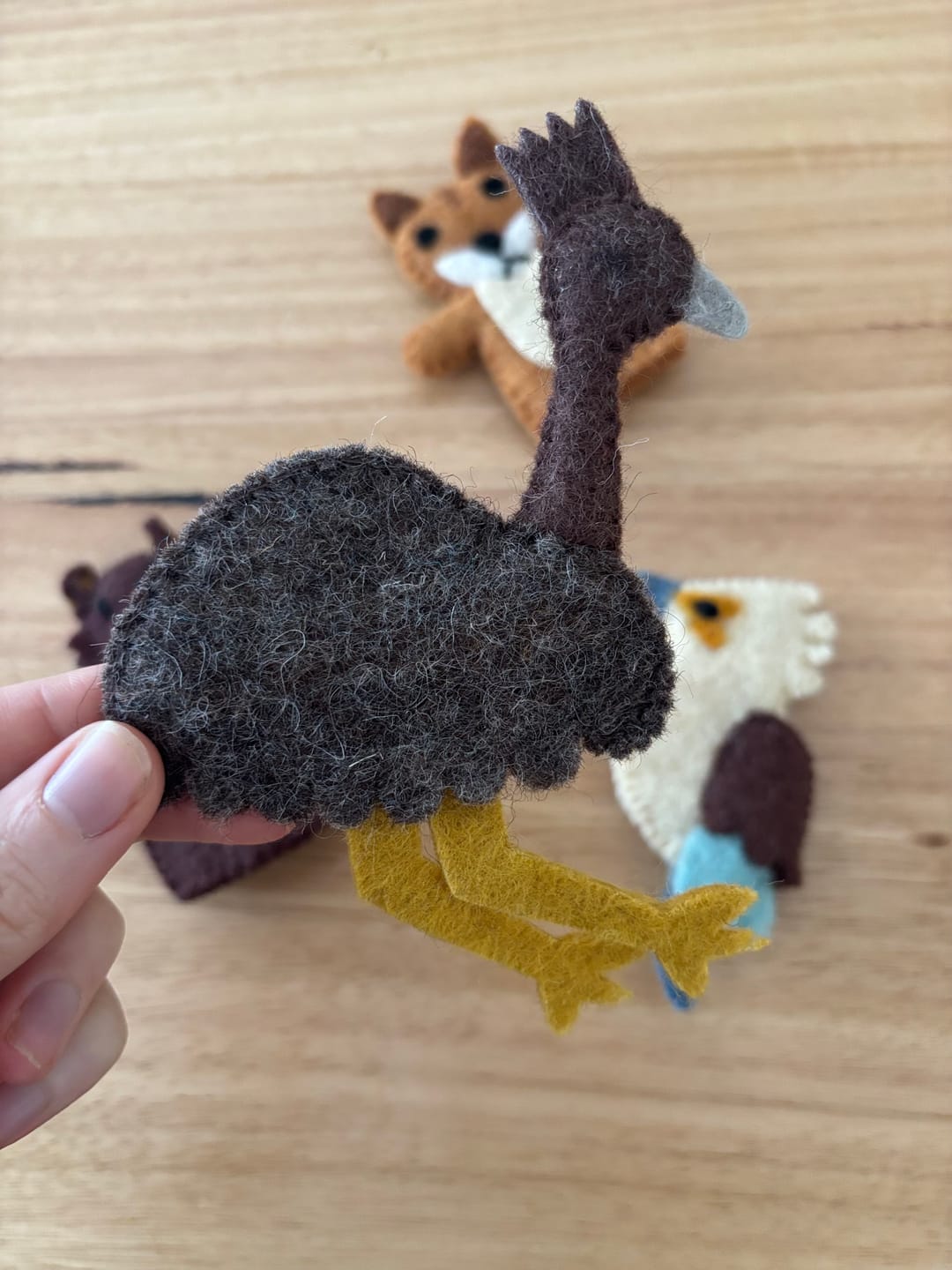 Customer photo review of Finger Puppets - $7 Individual (Pick and Choose)