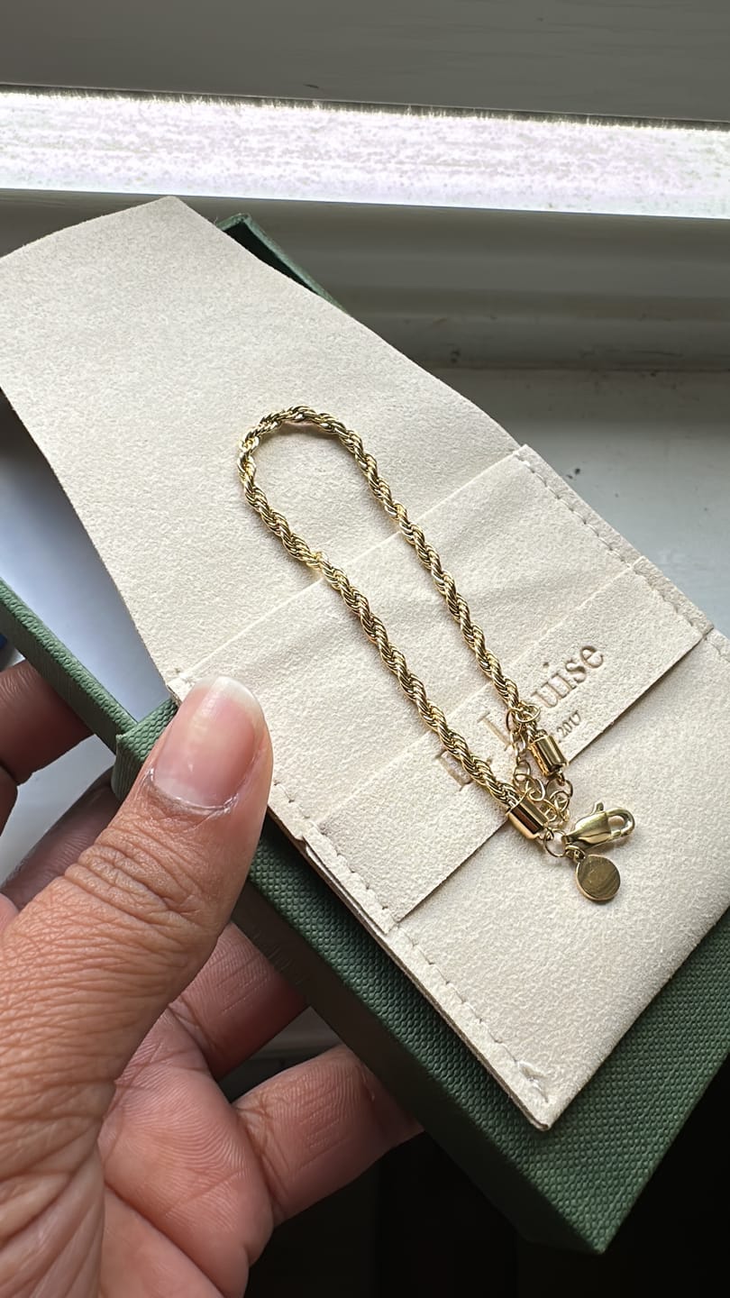 Customer photo review of Rope Bracelet