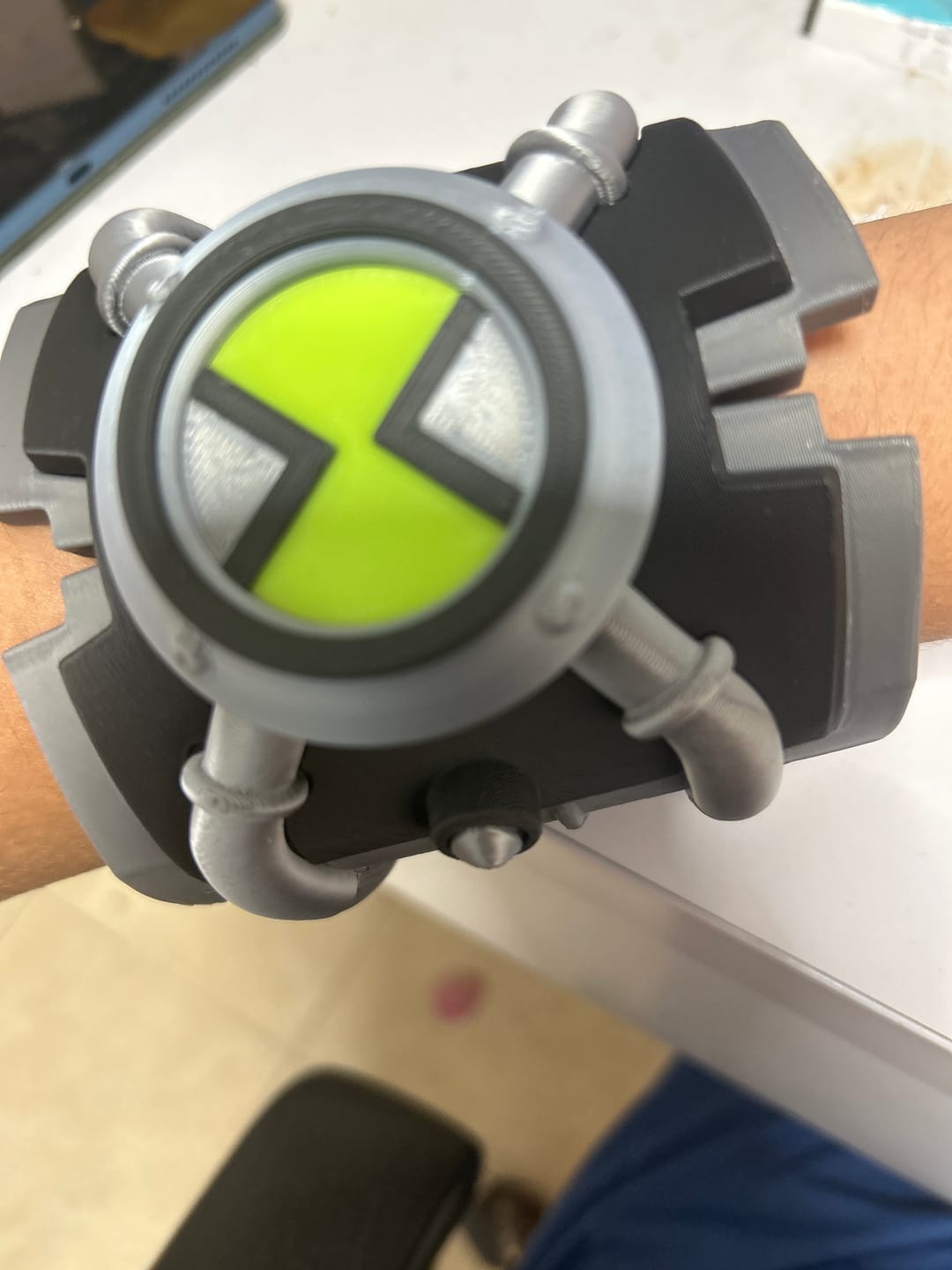 Customer photo review of Screen Touch Function ! Ben 10 Omnitrix Life Size Wearable Replica