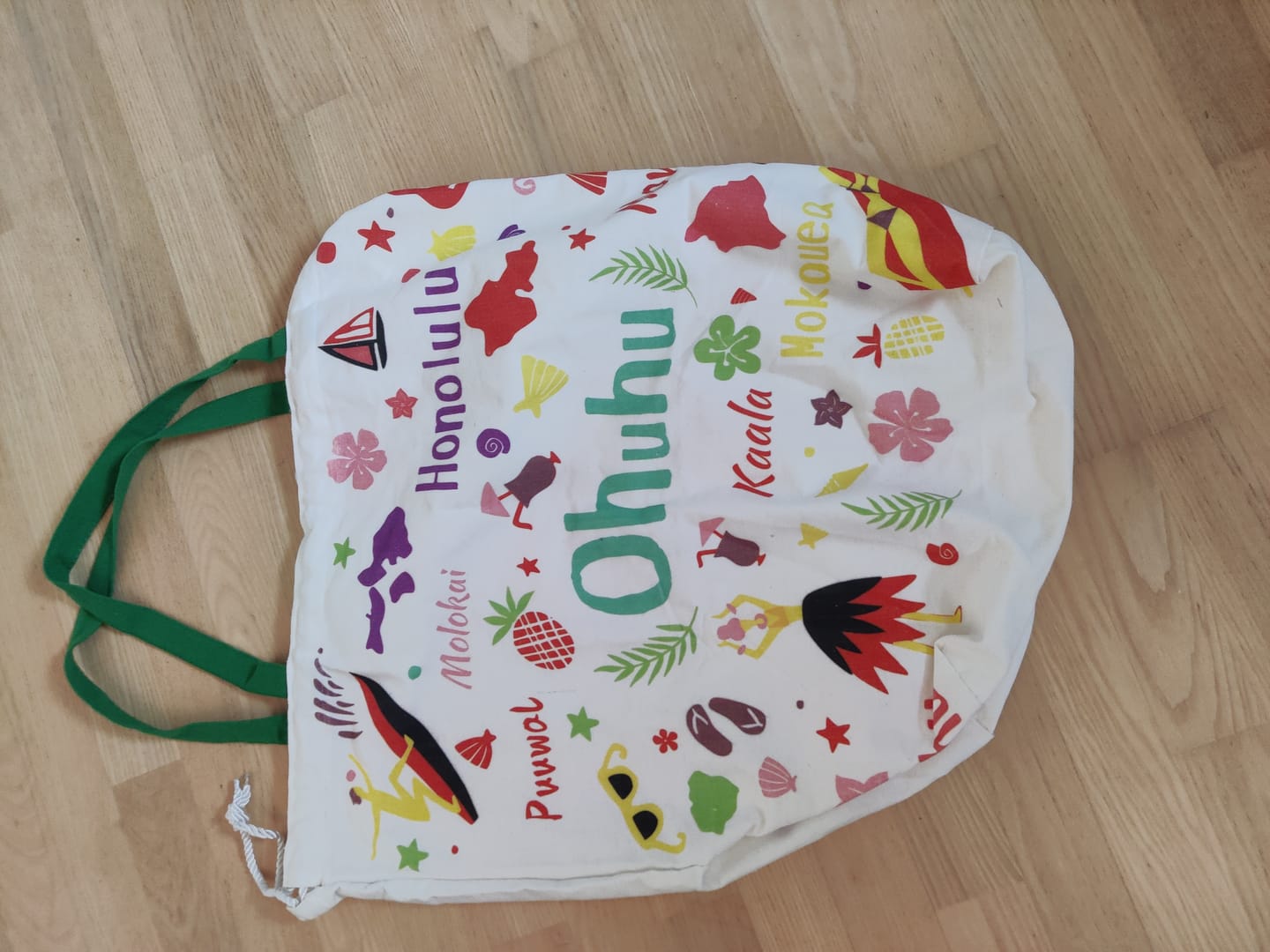 Customer photo review of Ohuhu Canvas Gift Bag for Multi-purpose, Available in Two Sizes