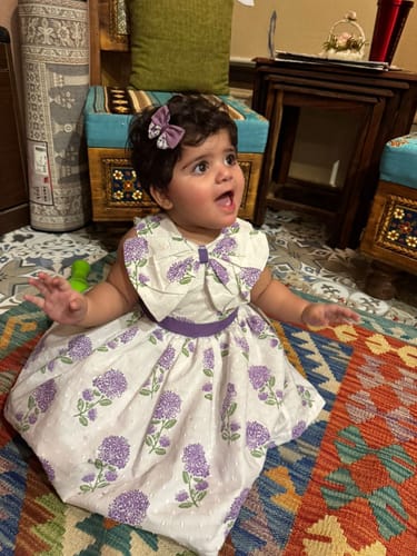 Customer photo review of Hydrangea Bloom Dress