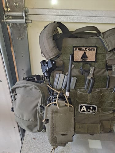 Customer photo review of Radio Pouch Baofeng/Pofung Small GRIDLOK