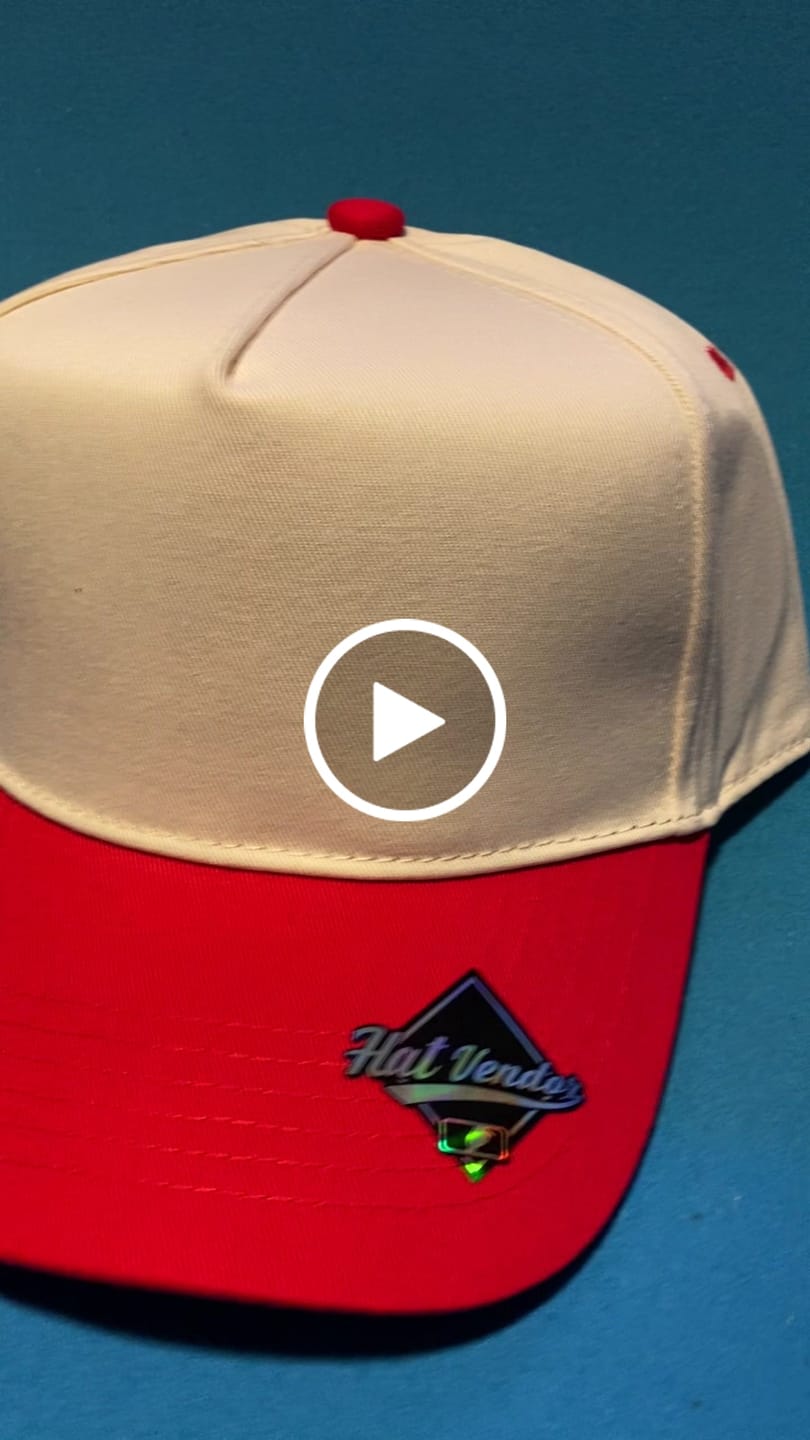 Customer video review of K-Frame 5 Panel Baseball Hat