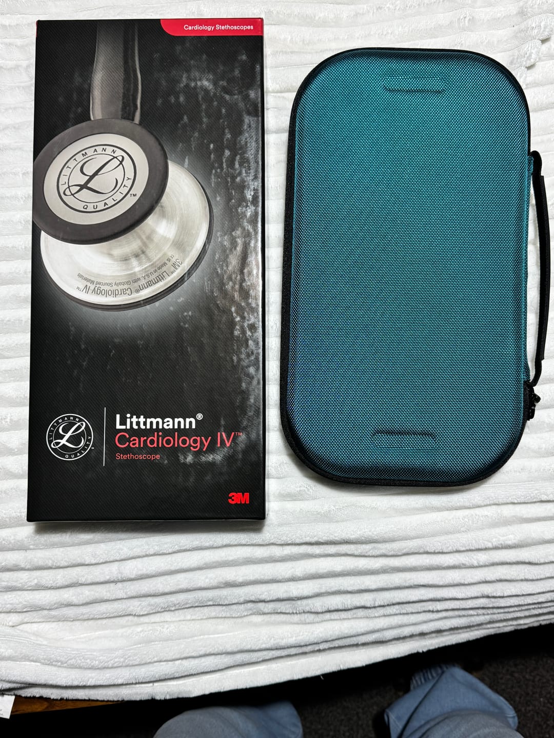 Customer photo review of Pod Technical Cardiopod II Stethoscope Case for all Littmann Stethoscopes - Caribbean Blue