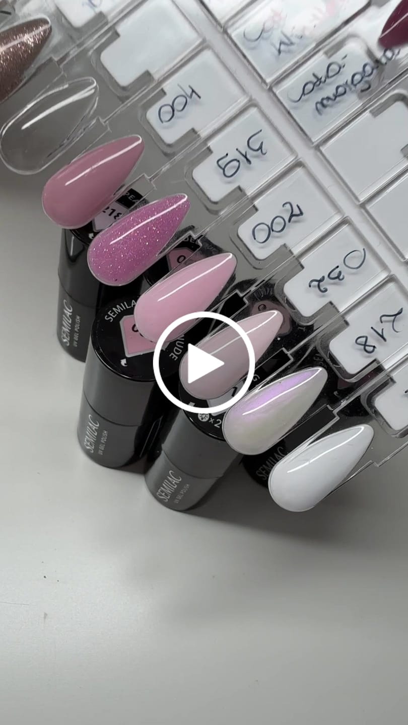 Customer video review of Semilac UV Gel Polish Starter Set LOVE ME