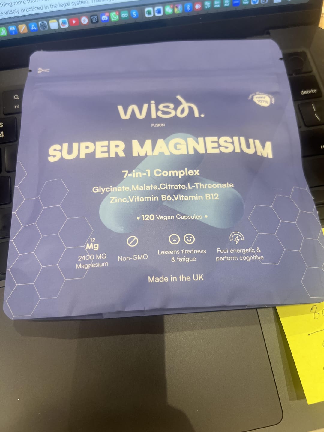 Customer photo review of Super Magnesium 7-in-1