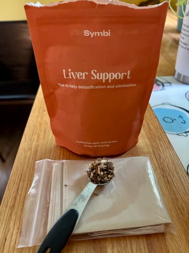 Customer photo review of Liver Support Tea