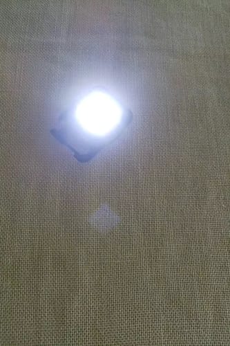 Customer photo review of 800 Lumens Mini LED Floodlight