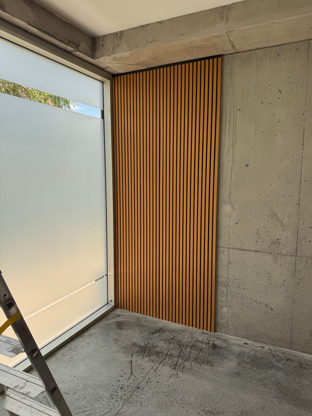 Customer photo review of Panneau acoustique en bois | Chêne Rustique | De première qualité