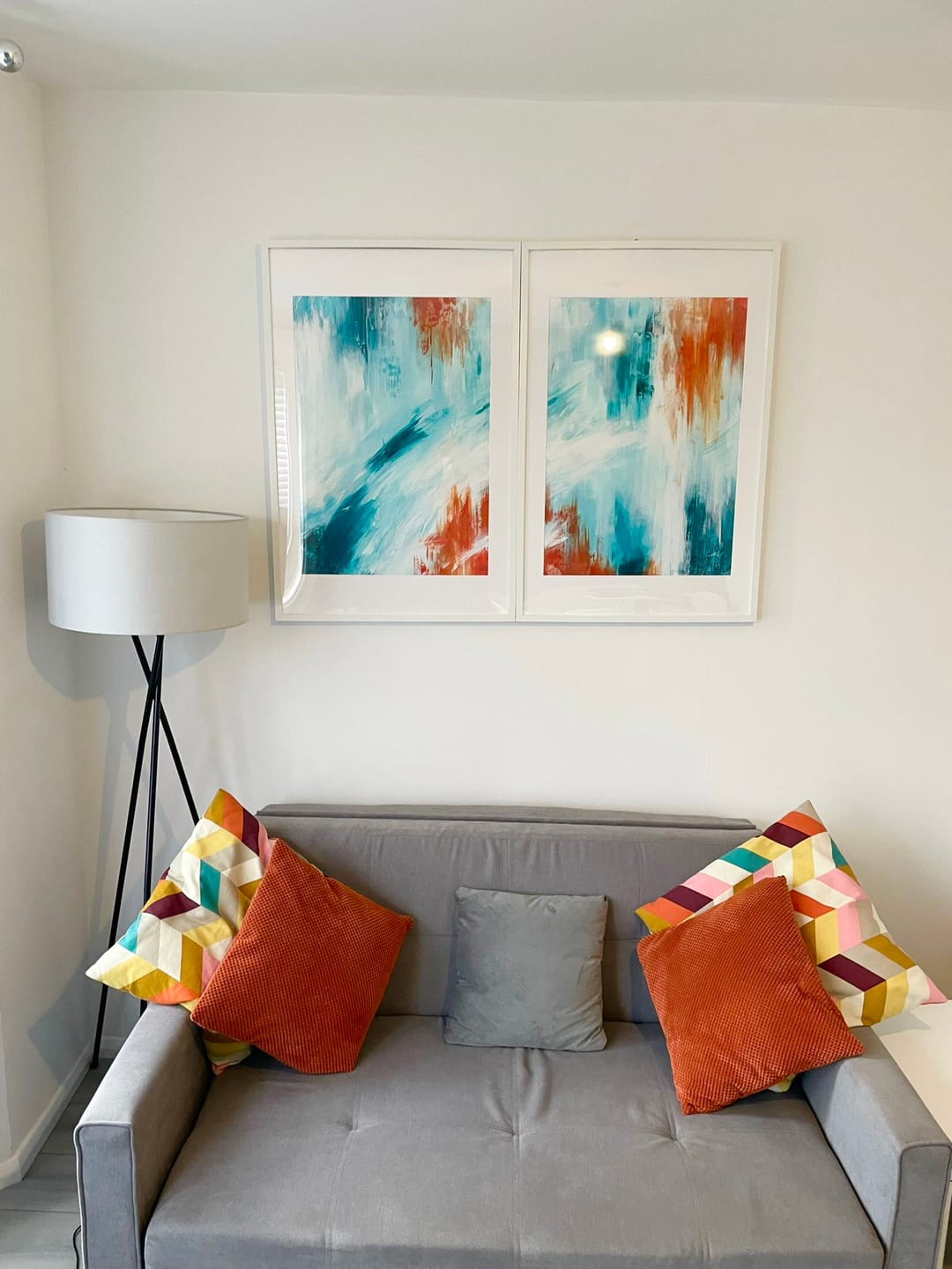 Customer photo review of Original canvas art